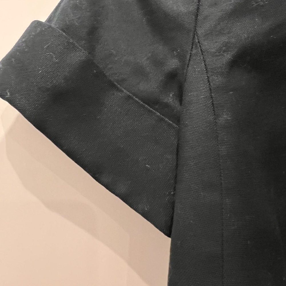 Banana Republic Factory Black Short Sleeve Blazer - Picture 3 of 11
